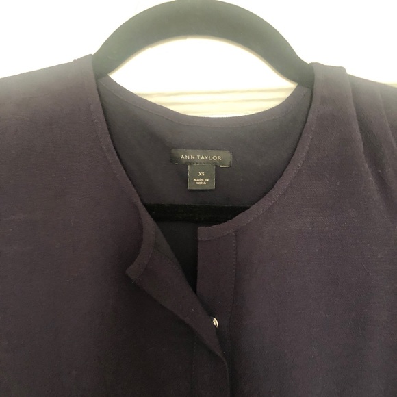 Ann Taylor Midi Dress w/ tassel belt - Picture 3 of 6